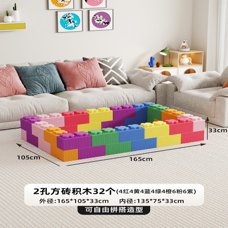 Foam Building Blocks, Extra-Large Bricks, Amusement Park, Large Children'S Playground, Giant Fence, Large Epp Building Blocks - Image 1